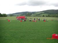 Kreiszeltlager Jugendfeuerwehr 2007 Aufbau 02